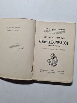 Ein großer Franzose Gabriel Bonvalot Entdecker | Paul Bercer | Guter Zustand