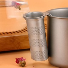 Ultra Fine Titanium Tea Infuser Preserve Tea Leaves and Enhance Flavor