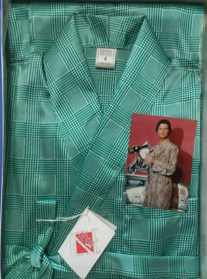 Vestaglia Uomo Pura Seta - Immagine 3 di 4