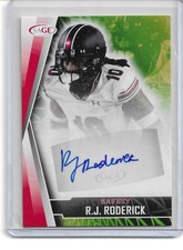 2022 Sage Low Series R.J. Roderick Red Parallel  Auto RC #A-RJR