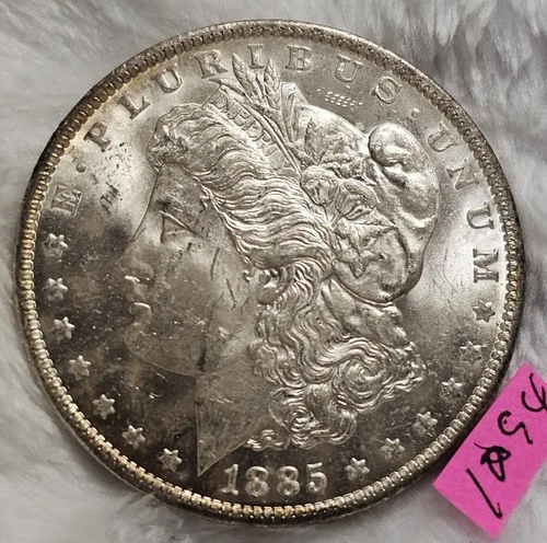 VIDEO 🔥GOLDEN TINT 👀🔥1885-O $1 Morgan Dollar STUNNING PQ GEM BU MS GORGEOUS