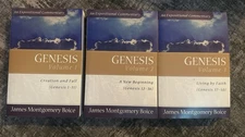 James Montgomery Boice GENESIS Expositional Commentary 1-3 Complete Vol 1 2 3