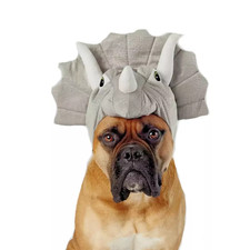 Halloween Triceratops Dog and Cat Costume - X-Small / Small