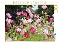 Calvendo Puzzle Cosmea Or Ornamental Basket In The Flower Meadow | 1000 Pieces,