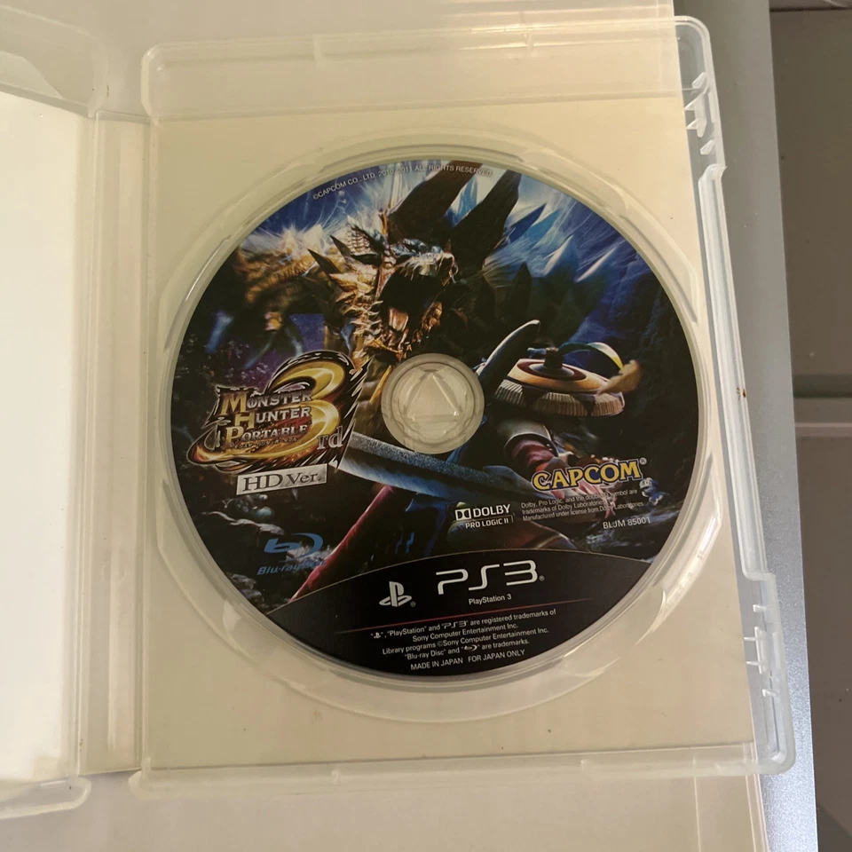 Monster Hunter Portable 3rd HD Ver. PS3 Used Japan - Image 3 of 3