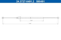 Ate Handbremsseile Passend FüR Mercedes-Benz E-Klasse W211 S211 VF211