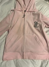 Juicy Couture Pink Jacket Zip Up Small Women's used but good condition