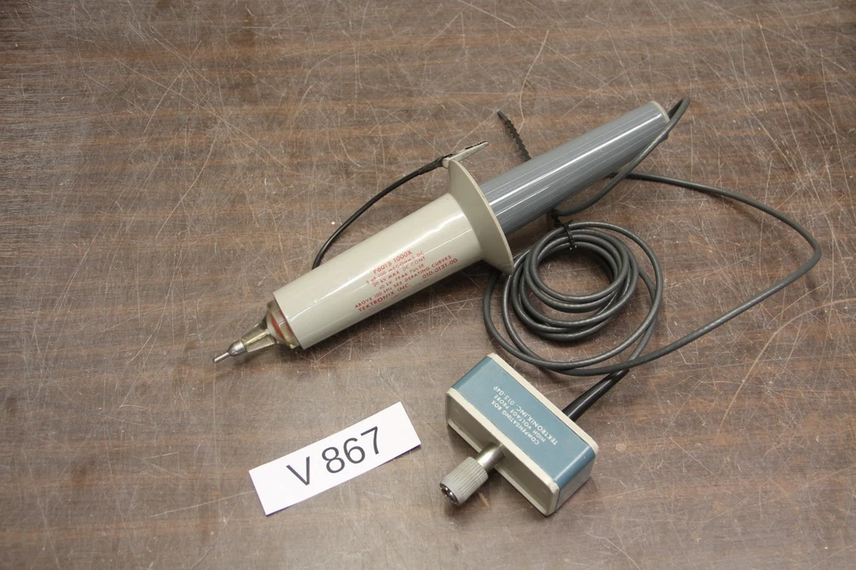 TEKTRONIX P6015 HIGH VOLTAGE 20KV & 40KV PEAK PULSE PROBE 1000x - 75KHz # V867 - Photo 1/1