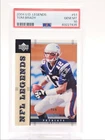 TOM BRADY 2004 UPPER DECK LEGENDS NFL LEGENDS PATRIOTS GEM A PSA 10 Q0004