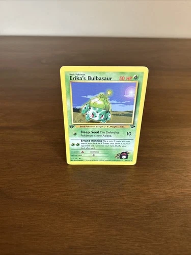 Pokémon TCG Erika's Bulbasaur Gym Challenge Card 39/132 First Edition
