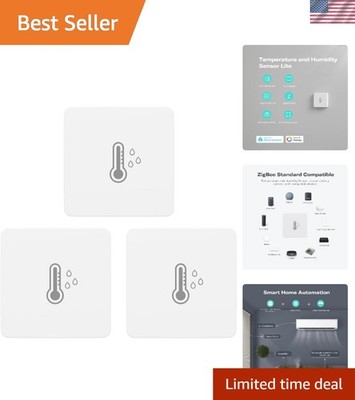 Zigbee Temperature and Humidity Sensor Lite 3Pack Replacement