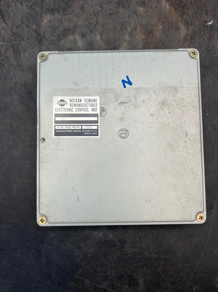 1991 Infiniti Q45 OEM ECU ECM Engine Computer Control Module Unit A18-A58 P67K Foto 4 de 4