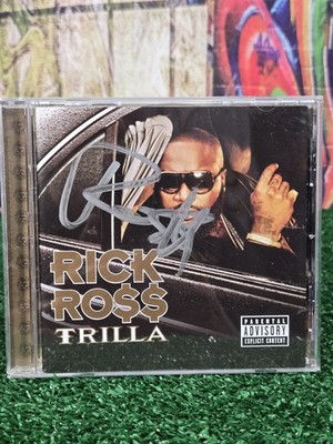 Trilla by Rick Ross (CD, 2008) Autographed Rick Ross CD