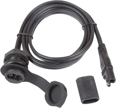 TecMate OptiMate Panel Mount SAE Socket w/6'' Cable