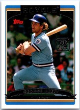 2021 Topps #70YT-56 George Brett 70 Years of Topps Baseball (Series 1)