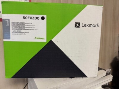 Lexmark 50F0Z00 Black Imaging Unit 60k Genuine OEM Original Sealed Box