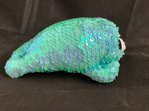 Ty Flippables WAVES the Seal Changing Sequins 6" Plush Stuffed Toy New With Tags - Picture 4 of 6