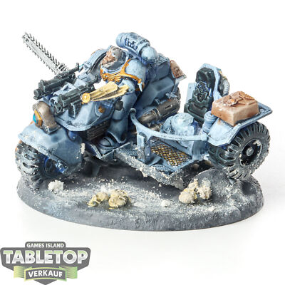 Space Wolves - Attack Bike - bemalt