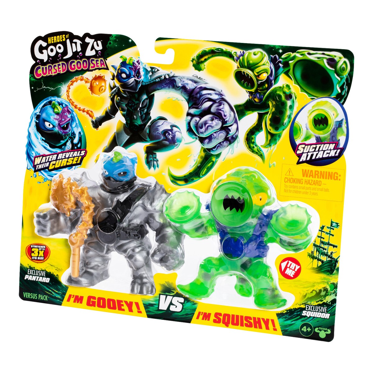 スポーツトイ・アクショントイ yozean TiDEHUNTER Green Blasted Amazon.com: Heroes of Goo Jit Zu Galaxy Blast Hero Pack - Super