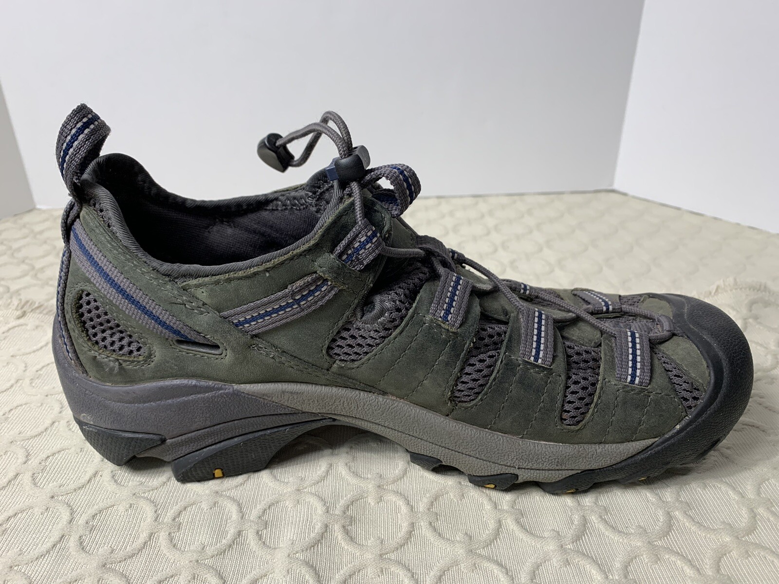 Scarpe da trekking Keen uomo impermeabili slide on sneakers taglia 9 verde viola