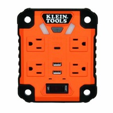Klein Tools 29601 PowerBox 1, Magnetic Mounted Power Strip