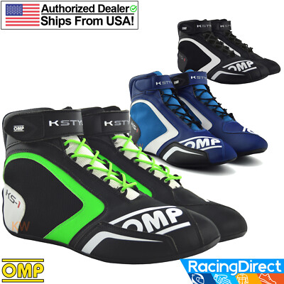OMP - KS-1 Pro Karting Shoes | Youth & Adult Kart Racing Shoes
