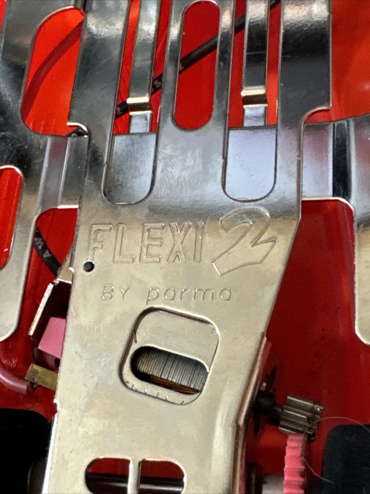 Parma Flexi 2 Slot Car Hand Built Orange Hot 1/24 1/32 Race Motor Body Chassis - Image 2 of 4