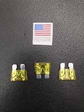 3PCs 20A ATO Fuse, for Car Truck