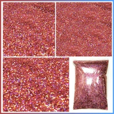 2lb (907g) Holographic Metal Flake, Pink Jewels - .004", .008", .015", or .025"