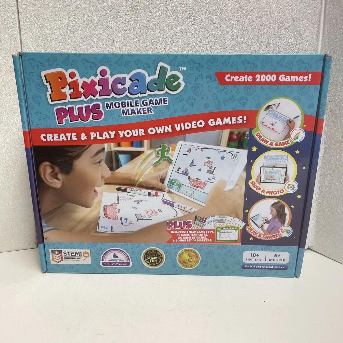 Pixicade, Create & Play Your Own Video Games