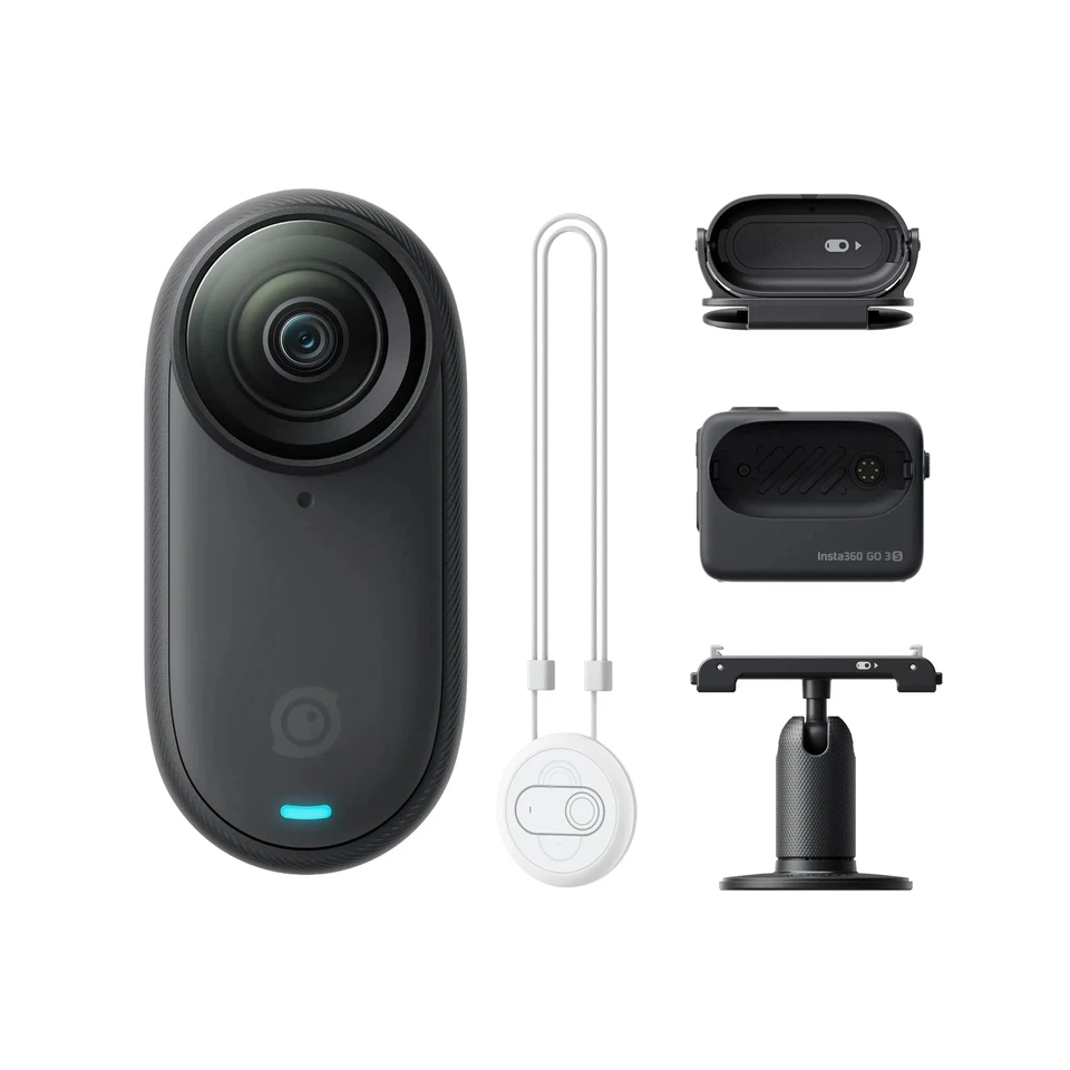 Insta360 CINSAATA_GO3S13 Camera GO 3S Standard Edition Midnight Black 128GB - Image 4 of 4