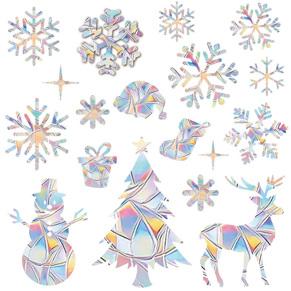 Christmas Window Stickers Window Clings for Living Room eBay