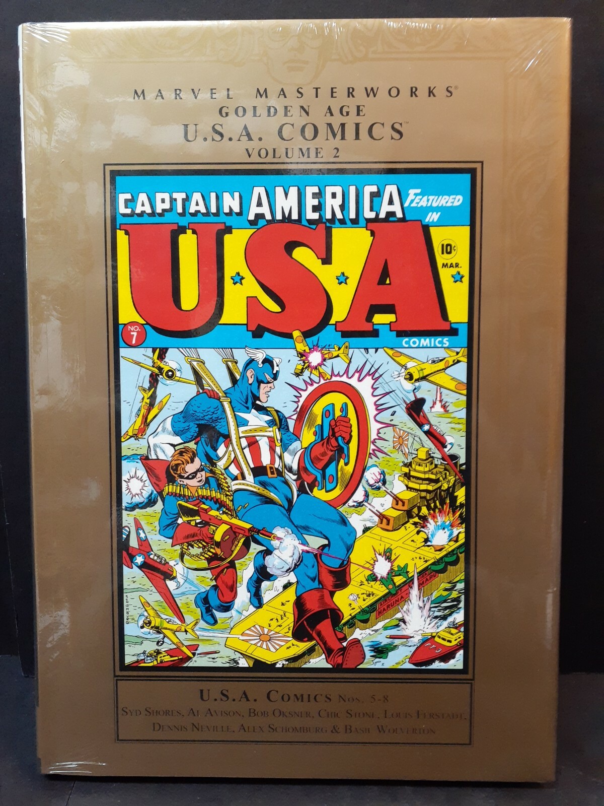 MARVEL MASTERWORKS Golden Age USA Comics VOL #2 HC SEALED 