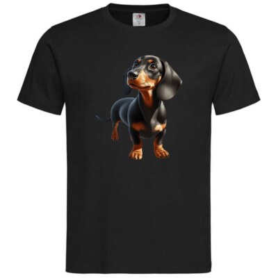 T-Shirt Dackel Dachshund Teckel Jagdhund Jagt Dackelwelpe Dackelschule D 402909s