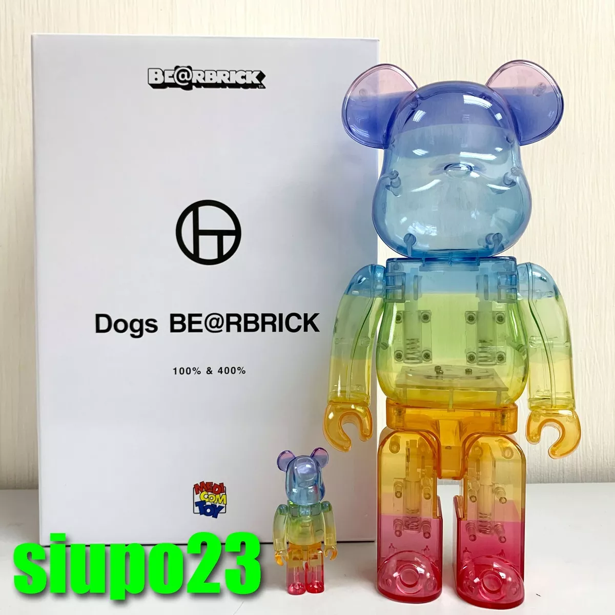 Dogs BE@RBRICK ベアブリック 400% 100%