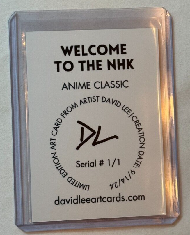 SAKANAMON HAKKOH 初回限定版 CD + DVD ポストカード Welcome To The NHK Gold Plated Artist Signed “Anime Classic