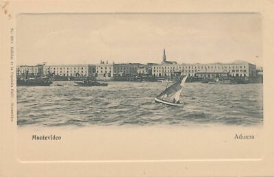 MONTEVIDEO - Aduana - Uruguay - udb (pre 1908)