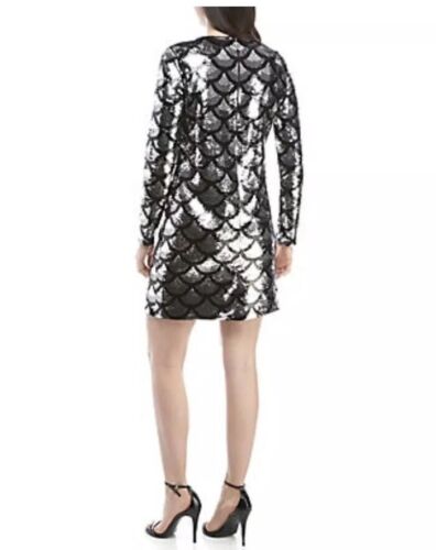 Michael Kors Long Sleeve Sequin Dress. Size M - Picture 2 of 9