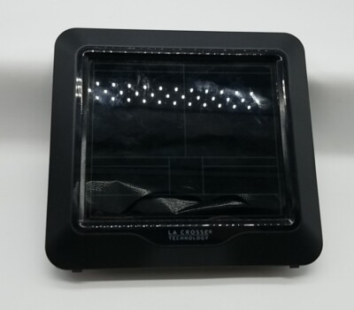 La Crosse Technology S84107 Color Forecast Station -Black Station only w/cord