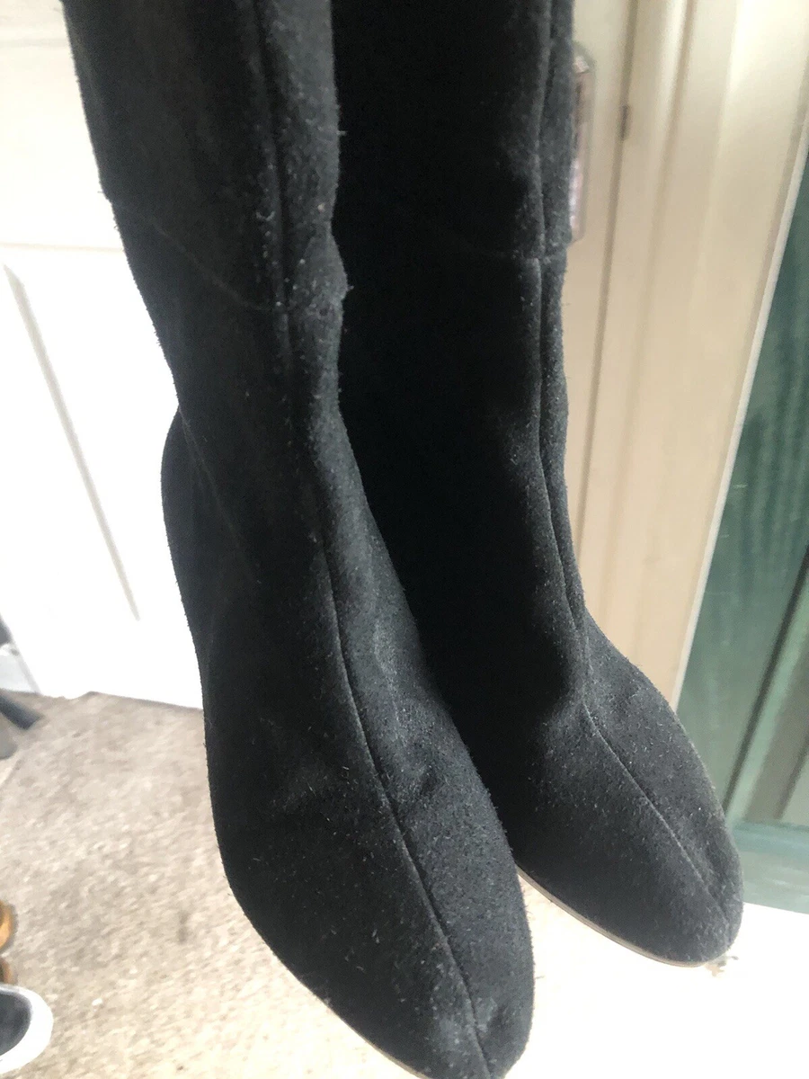 This Kelsi Dagger boot delivers a cognac leather... - Depop