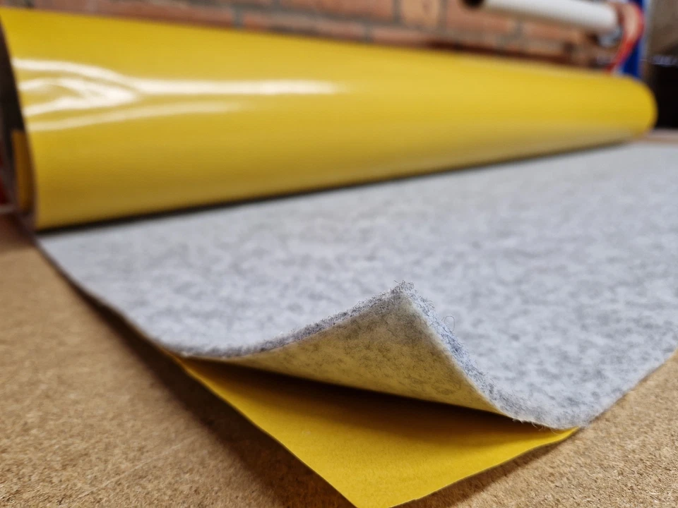 Filz Meterware selbstklebend, Nadelfilz 3 mm dick, anthrazit, silbergrau, grau - Bild 2 von 4