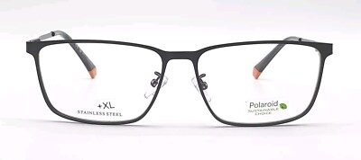 Polaroid PLD D494/G R80 Dark Silver Rectangular 60x15 150 Eyeglasses