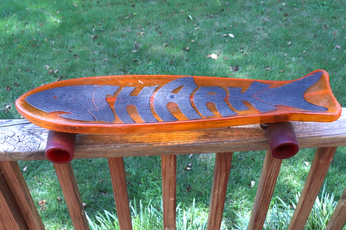 Rare 1970s Shark 25" Mini Cruiser Skateboard Data Technology Leisure Products