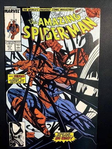 Amazing Spider-Man #317 1989 Marvel Comics Todd Mcfarlane 1st Print VF
