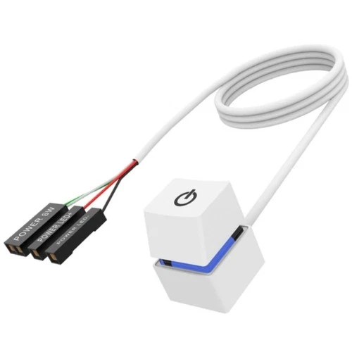 HALOULENI Desktop Switch Desktop Computer Power Switch External Remote Start PC