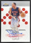2002-03 Topps Finest #162 Tayshaun Prince Autograph RC Auto /999