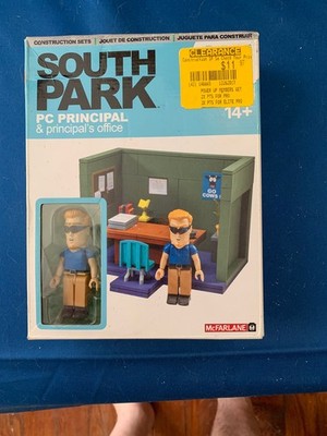 McFarlane South Park Stan & Kenny Bus Stop and PC Principal & Office -Build Sets