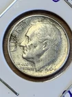 1964-D Roosevelt Dime 90% Silver Extra Fine Torch/Edge Details Sleeved