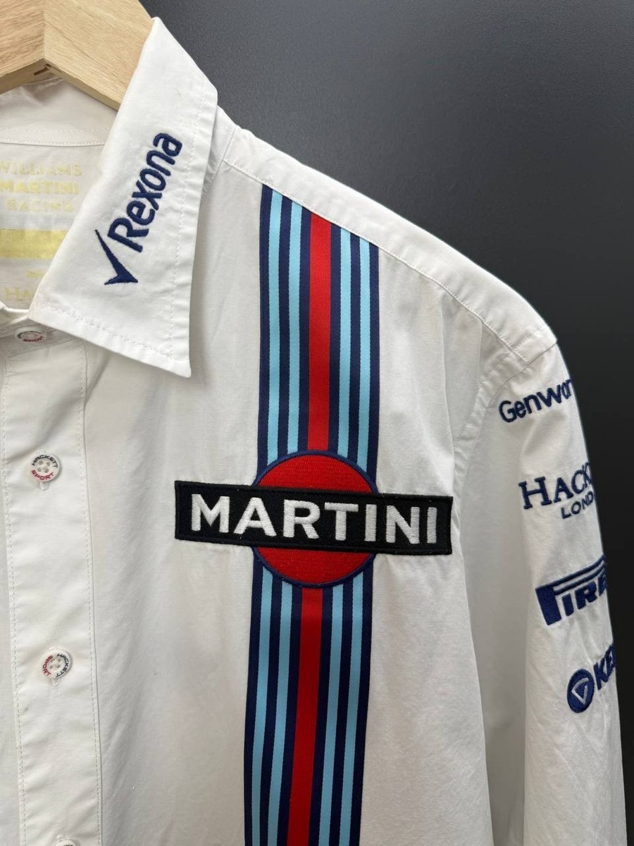 Hackett Williams Martini Racing Shirt White Mens View 4