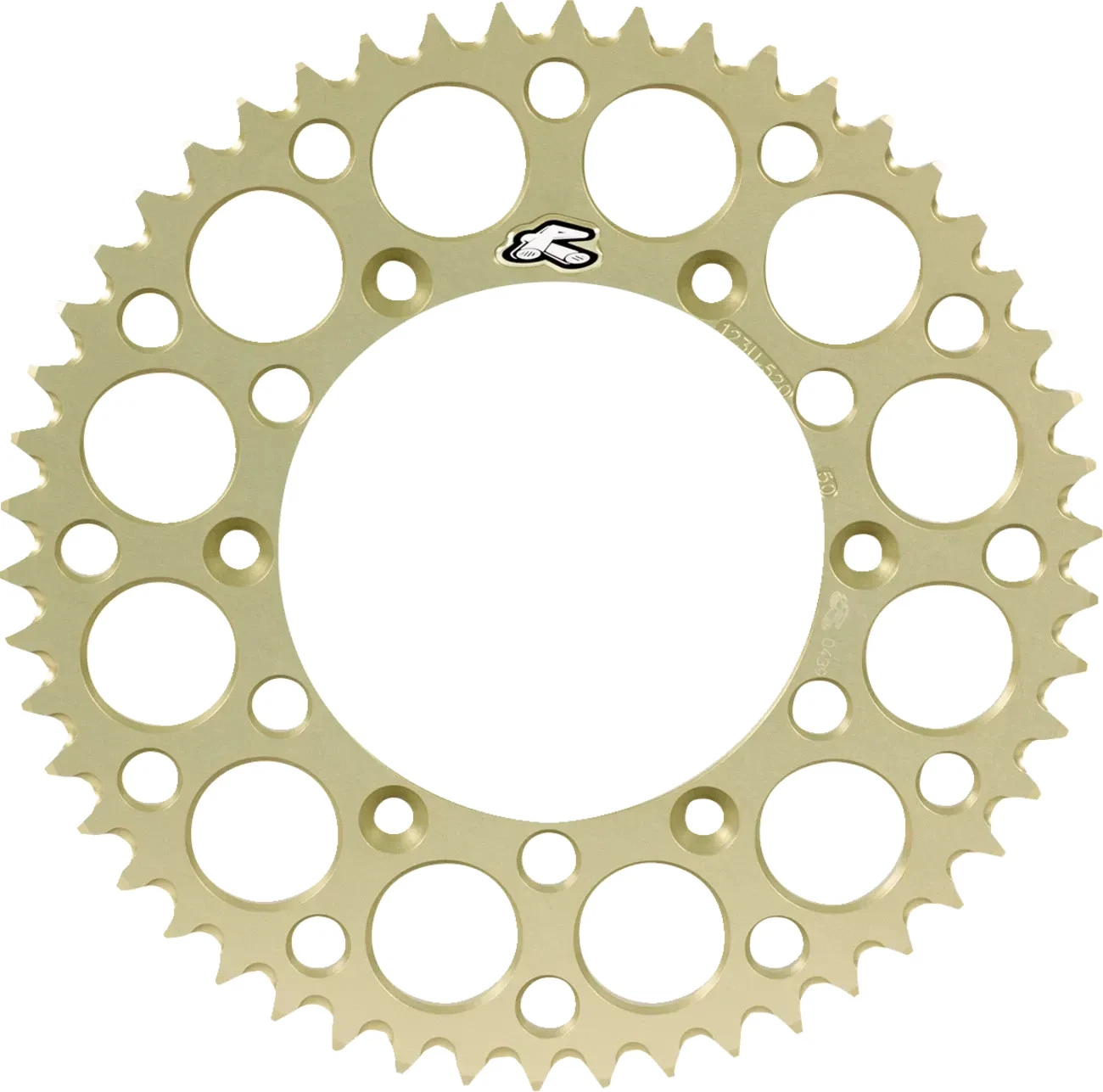 RENTHAL Rear Sprocket - Aluminum - 49 Tooth - Fits Suzuki 123U-520-49GPHA